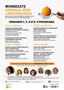 Jorandas B.ienestar Euskera 2024